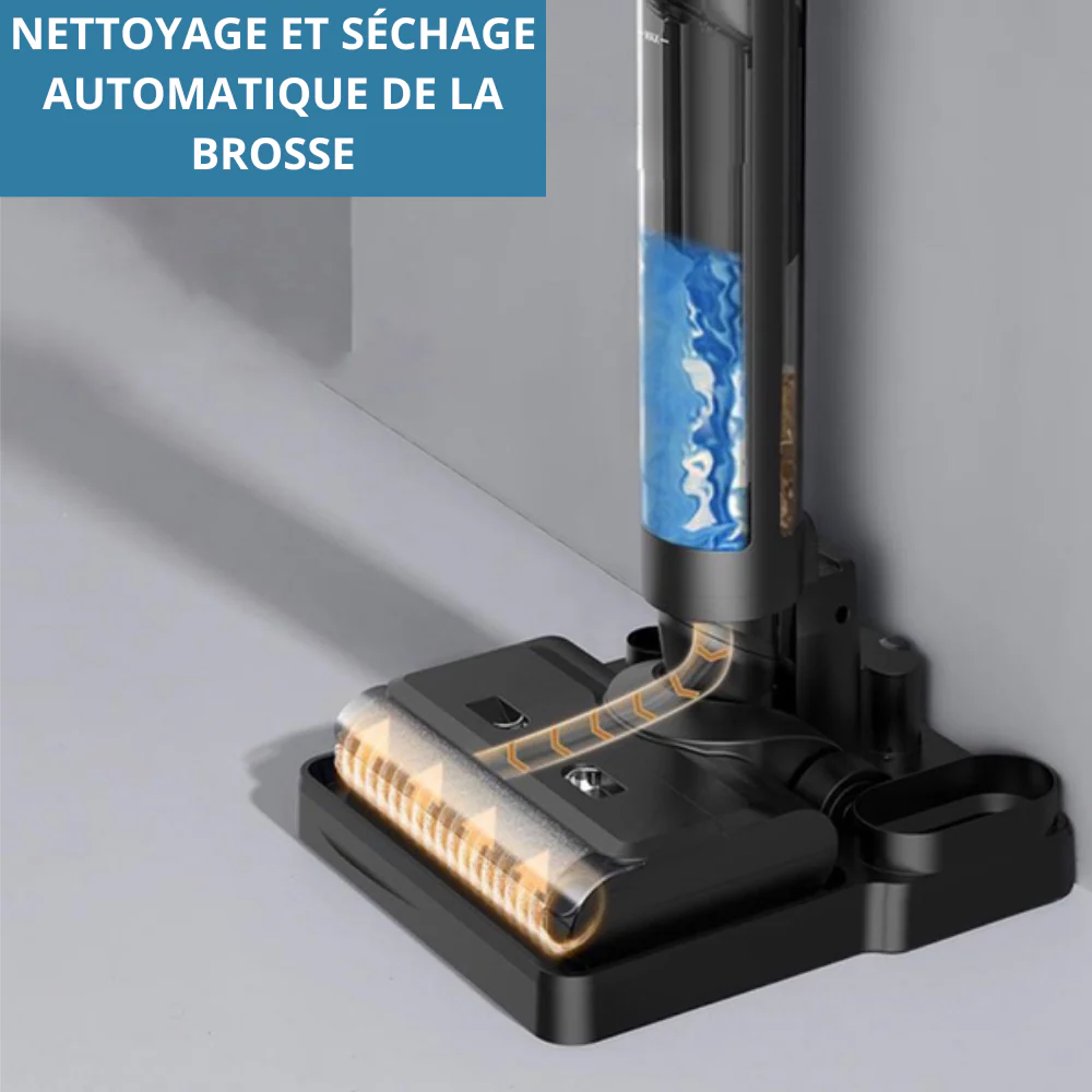Aspirateur laveur multifonctions sans fil EZIclean Cyclowash P12 Wet Dry – Image 4